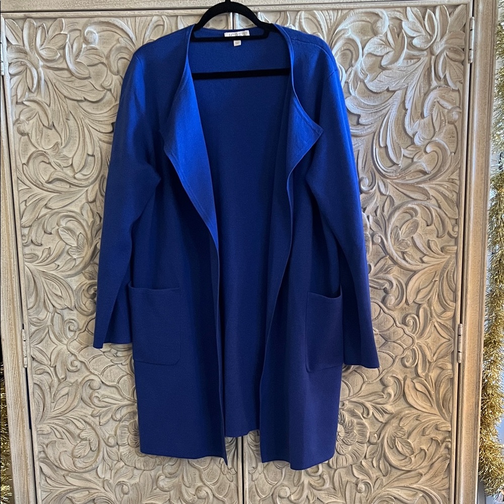 J.Crew Open Front Sweater Coat